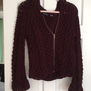 Moda International wine sweater